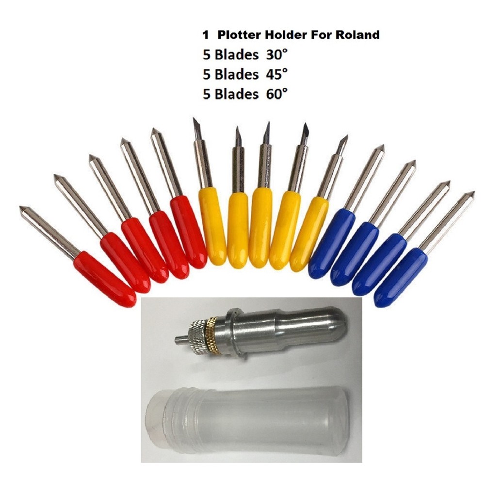 Blade Holder For Roland GCC  + 15 Free Blade  Cutting Plotter