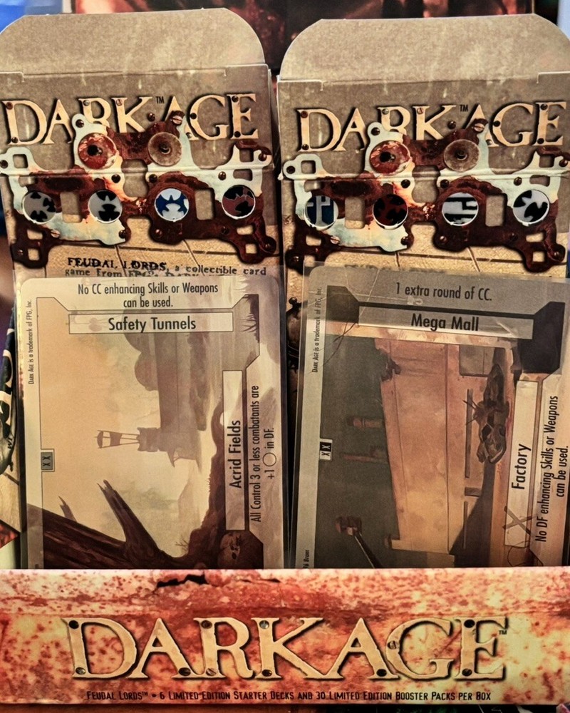 Dark Age: Feudal Lords CCG (1996) Unsealed Starter Deck Sets
