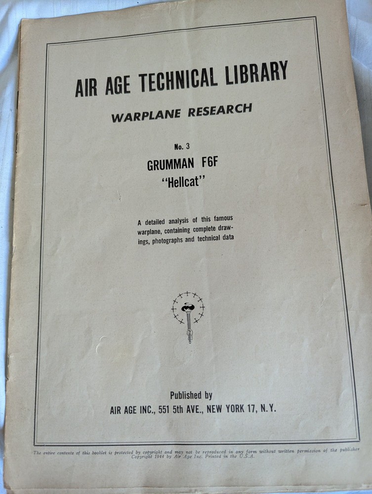 Air Age Technical Library Warplane Research Hellcat Lightning Warhawk Mustang