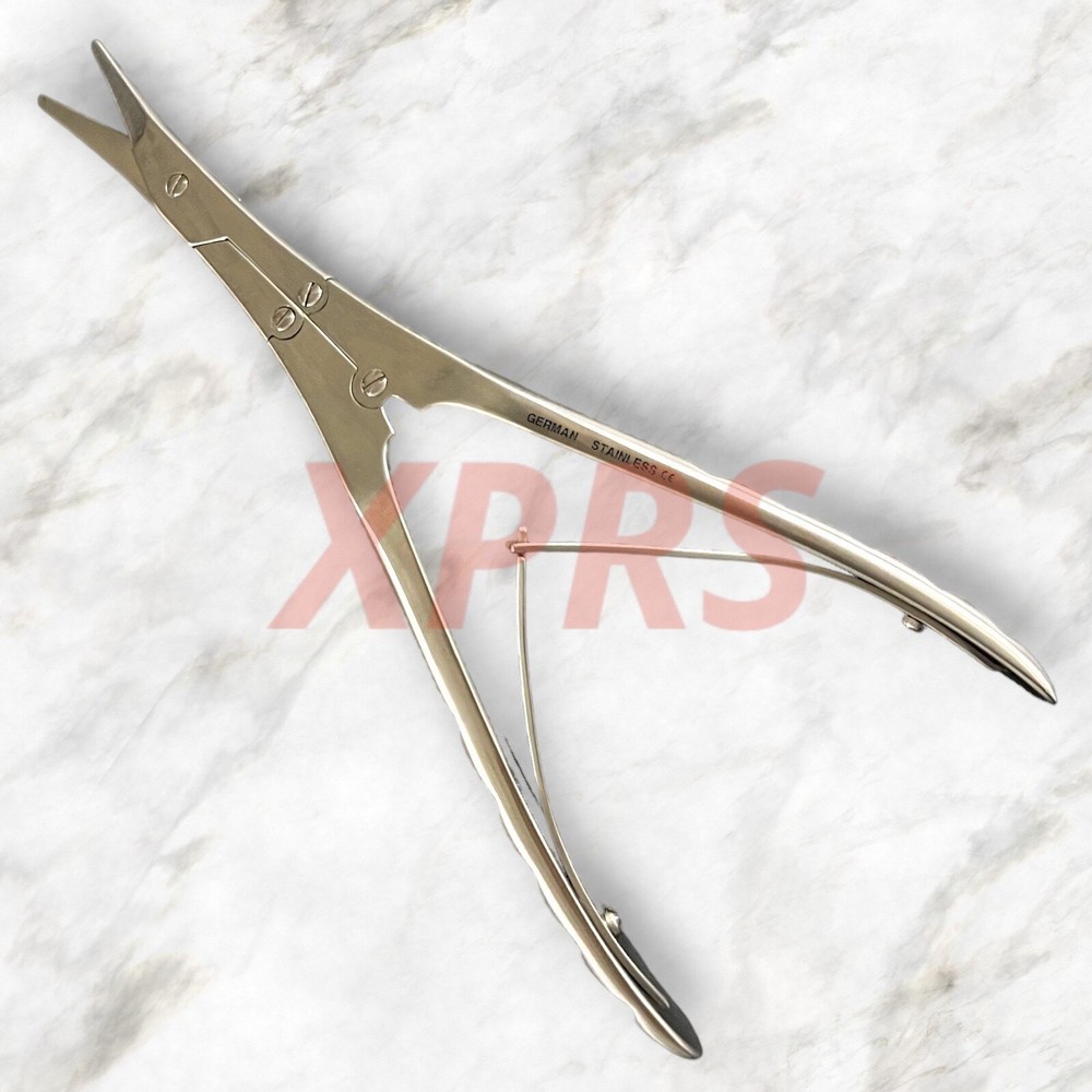 Caplan Nasal Septum Scissors, 8", Angled Handles, Premium German Stainless
