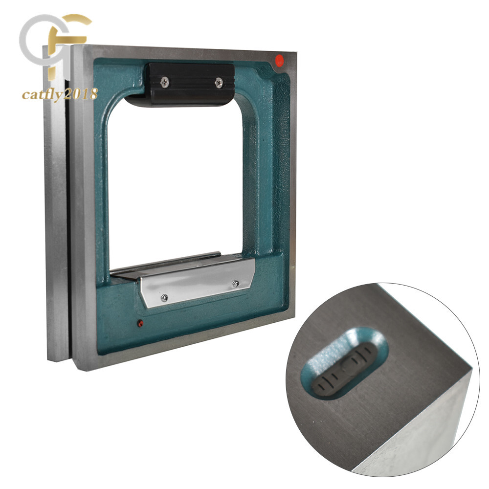 8 × 8" PRECISION 0.0002" Per 10" FRAME SPIRIT LEVEL Sensitivity