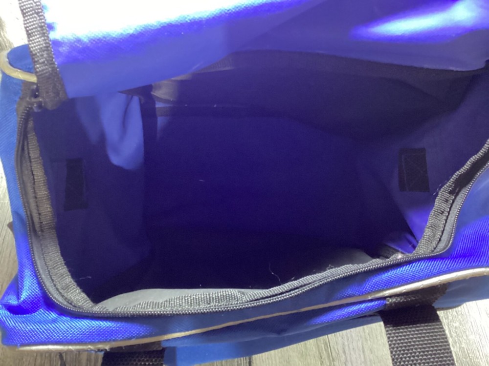 EBONITE Bowling Ball Bag Blue / Silver Preowned (BB14)