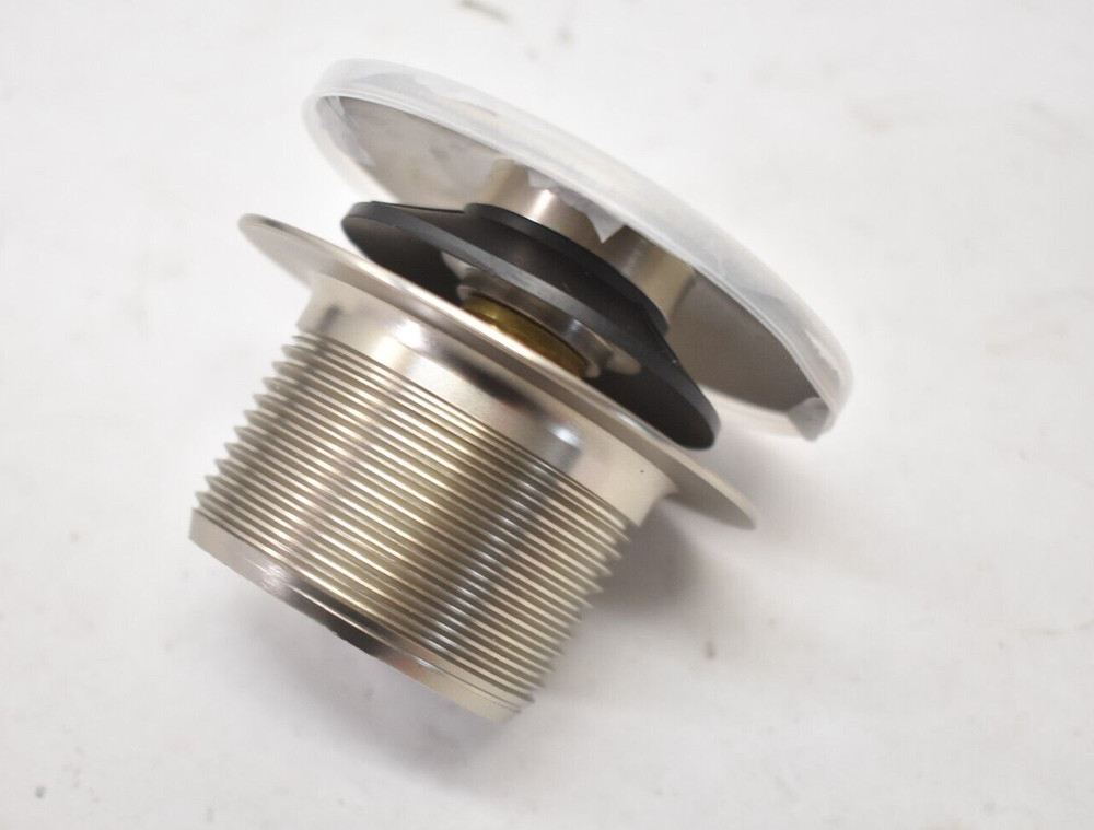 Westbrass 1-1/2" Oversized Tip Toe Drain & Stopper Coarse Thread Mushroom Tip