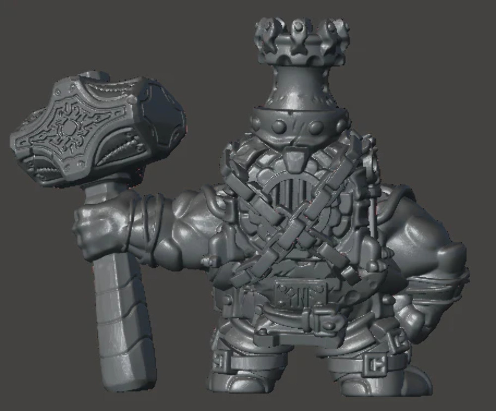 Capsule Chibi - Forgemaster W/No Hair