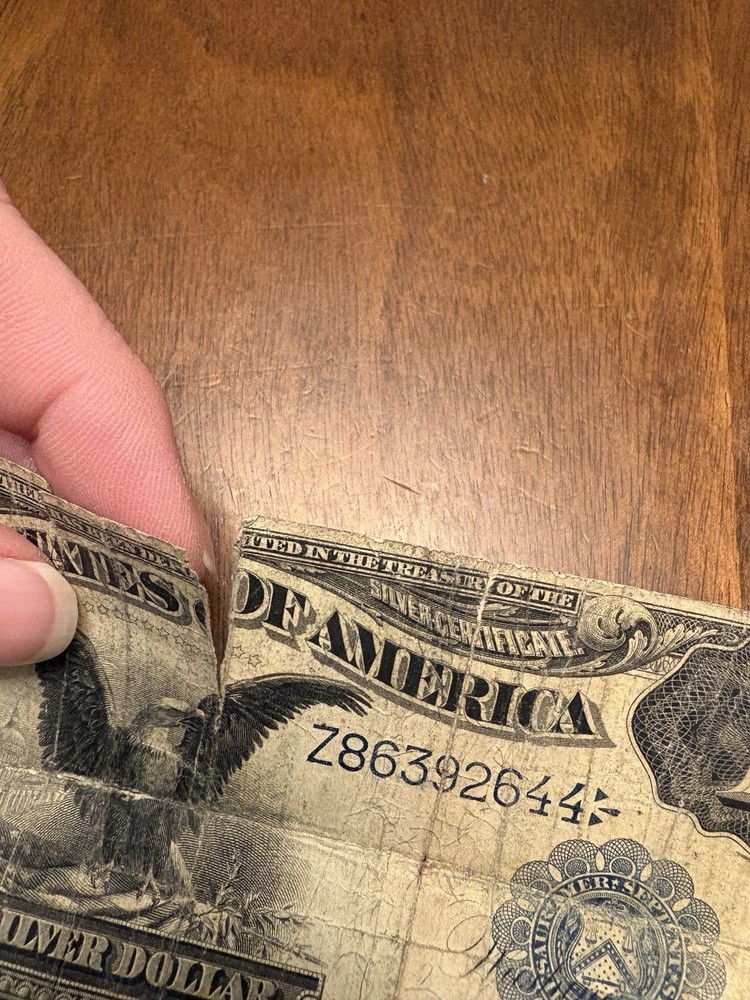 1899 $1 Silver Certificate