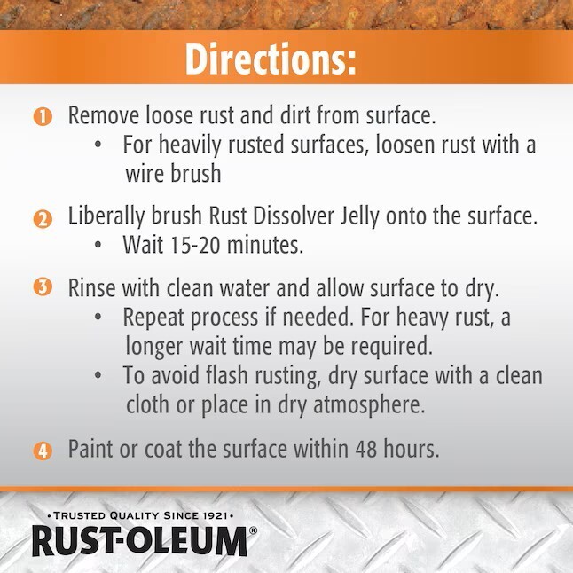 RUST-OLEUM Rust Dissolver Naval Jelly Liquid - 8 fl oz