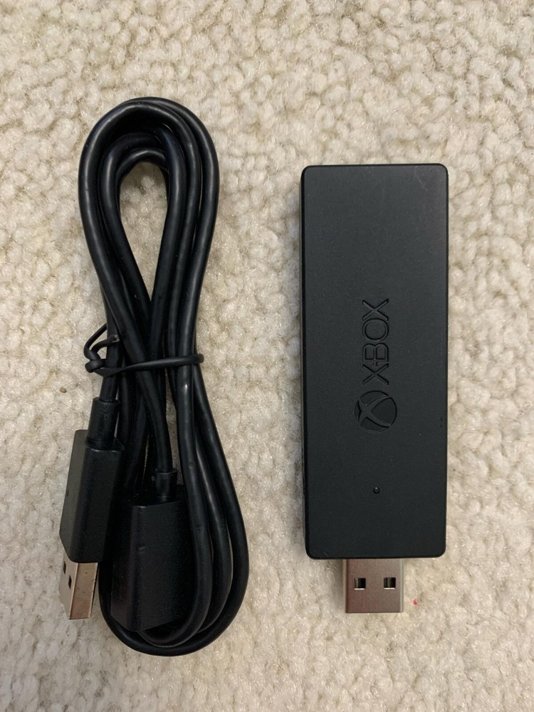 Microsoft Xbox One Wireless Adapter For Windows -Model 1713 Receiver (No Box)