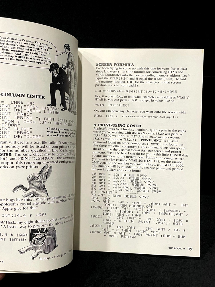 1980 Apple in Depth Catalog/1982 Beagle Bros Micro Software Apple Mechanic