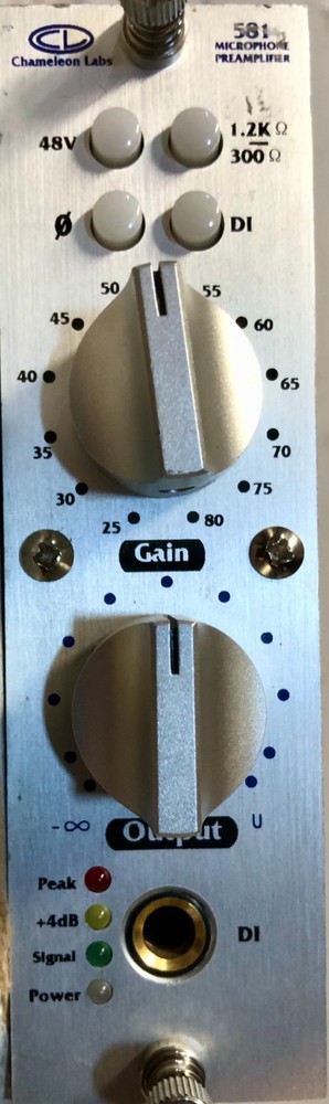 Chameleon Labs 581 500 Series Mic Preamp Module SILVER