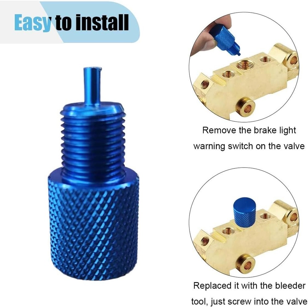 Brake Proportioning Valve Bleeder Tool, Valve Bleeding Tool Compatible with Gm