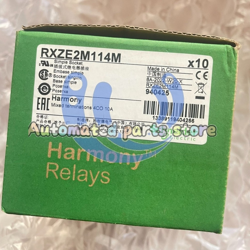 10PCS Schneider RXZE2S114M Relay Socket Sealed