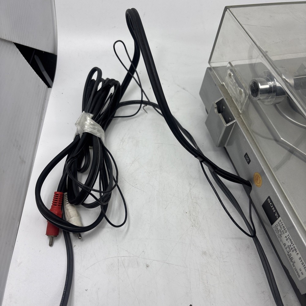 SONY PS-X45 Turntable WORKS Missing One Leg