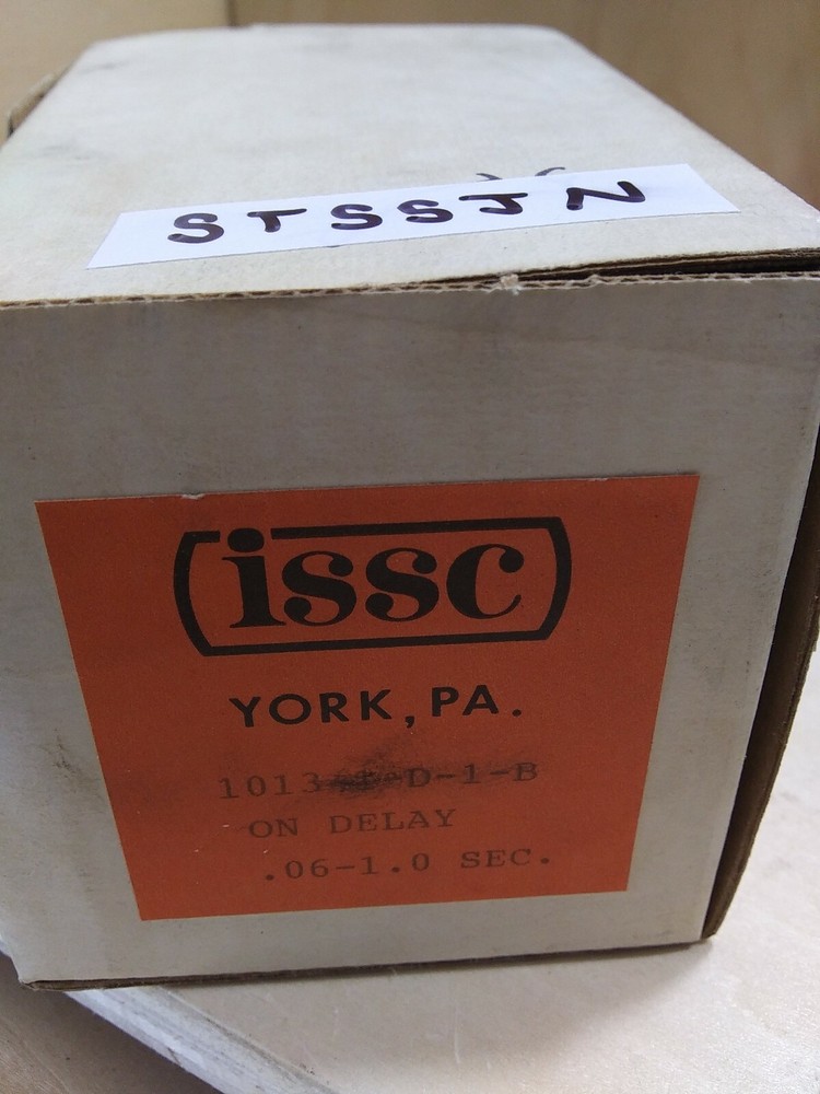 ISSC 1013-1-D-1-B On Delay Timer NEW