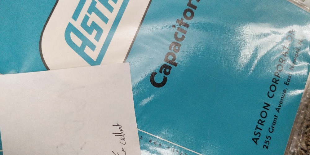 1959 ~ Astron ~ Capacitators ~ catalog AC-7