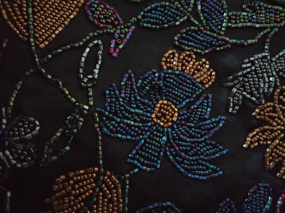 Vtg ADG Beaded Evening Purse Elegant
