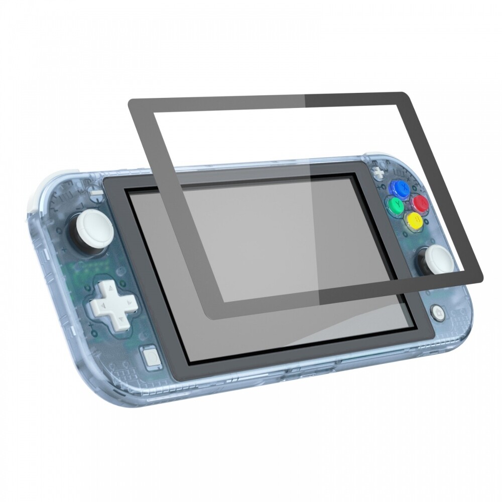 eXtremeRate Shell Screen Protector Buttons Replacement for Nintendo Switch Lite