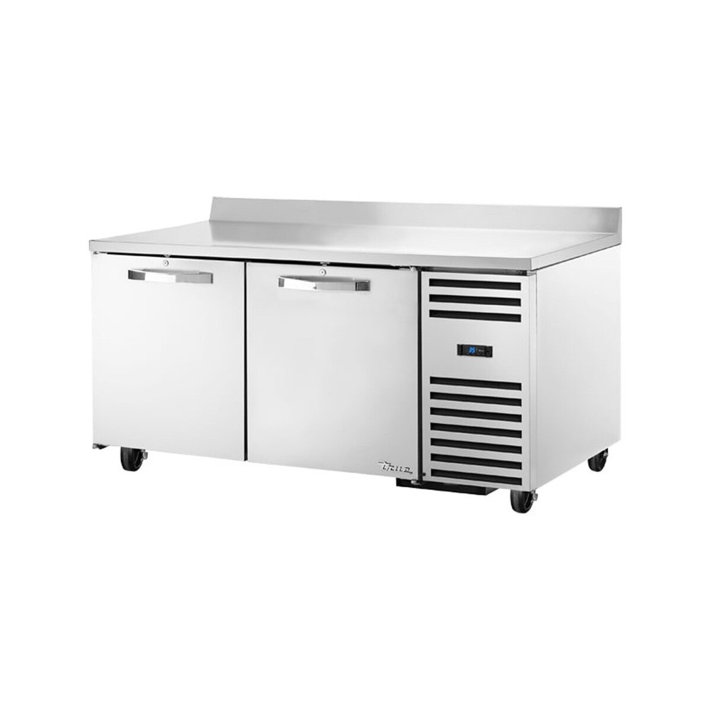 True TWT-67-HC~SPEC3 67" SPEC SERIES® Solid 2 Door Deep Worktop Refrigerator,...