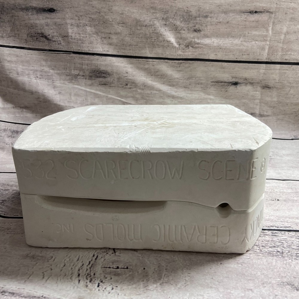 Macky Ceramic Casting Mold Scarecrow Scene #532