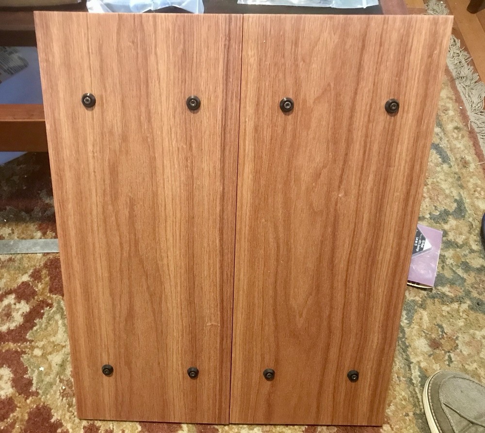 Otari MX5050 Custom Side Covers (Solid Macacauba) and hardware.