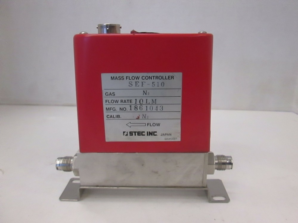 Stec, SEF-510, Mass Flow Controller, 10 LM, N2, Used