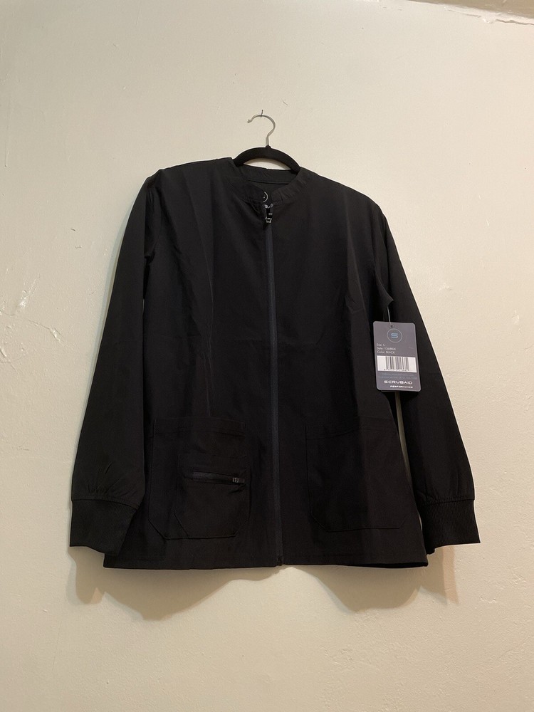 Long Sleeves Scrub Jacket