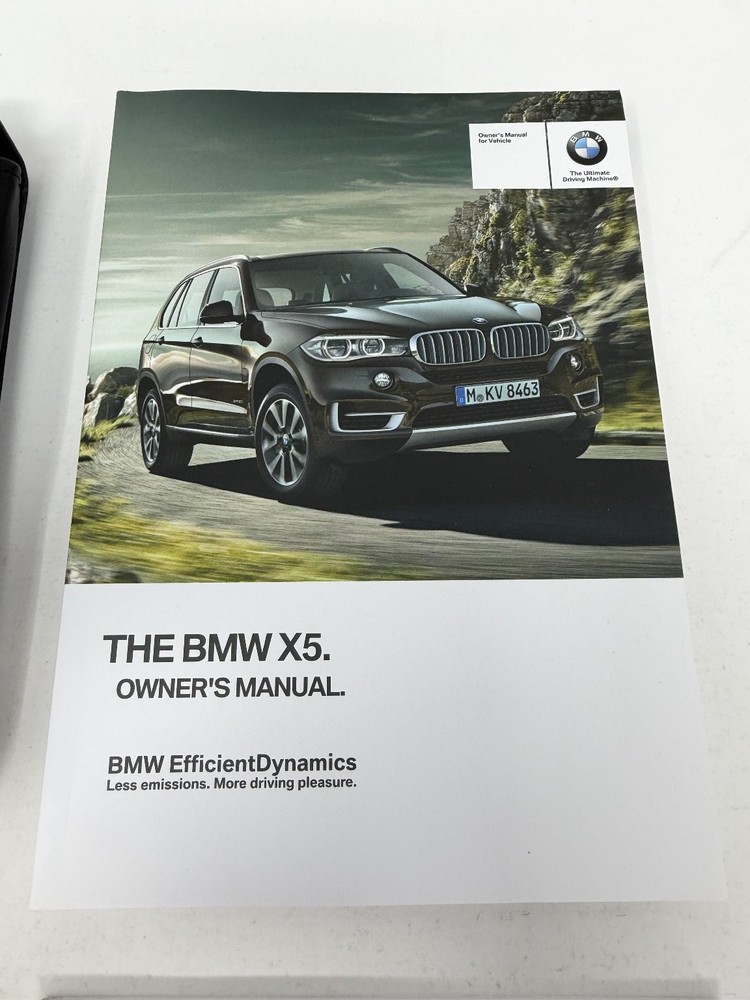 2016 BMW X5 Owners Manual OEM Set