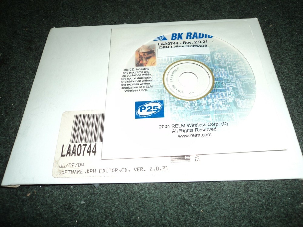 OEM Bendix king DPH Programming Software LAA0744 Version 2.0.21