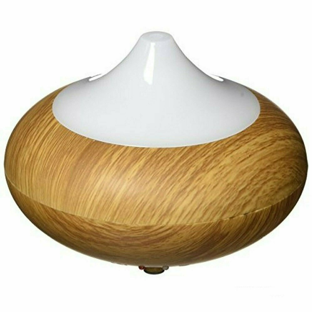 Essential Oil Aromatherapy Diffuser and Humidifier w/ Soft Light - Oak, Small