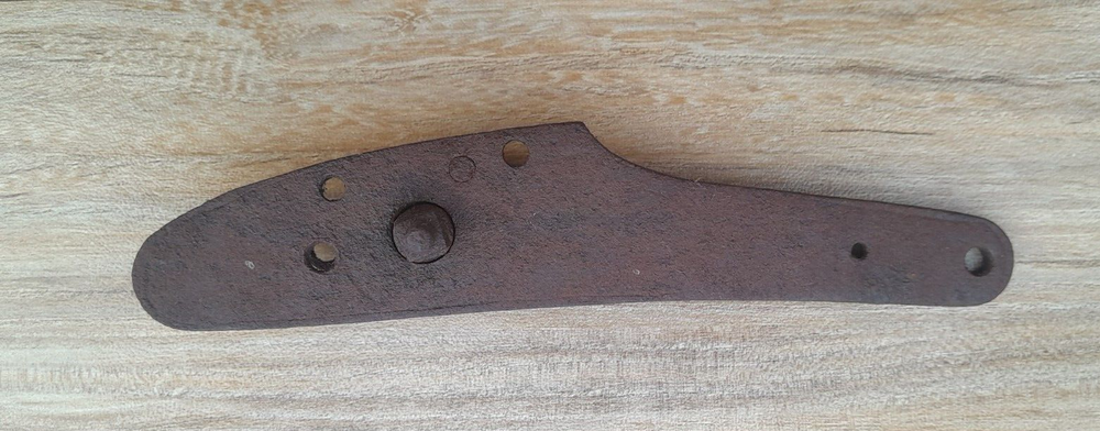 18's BLACK POWDER PERCUSSION MUZZLELOADER PLATE only RIFLE MUSKET