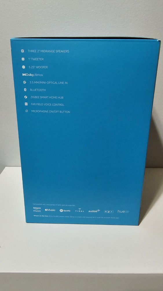 Amazon Echo Studio Smart Speaker - FACTORY SEALED
