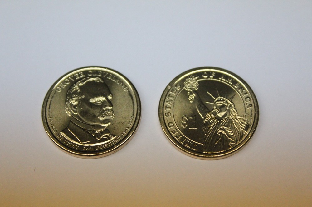 2012 -D $1 Grover Cleveland [Second Term]