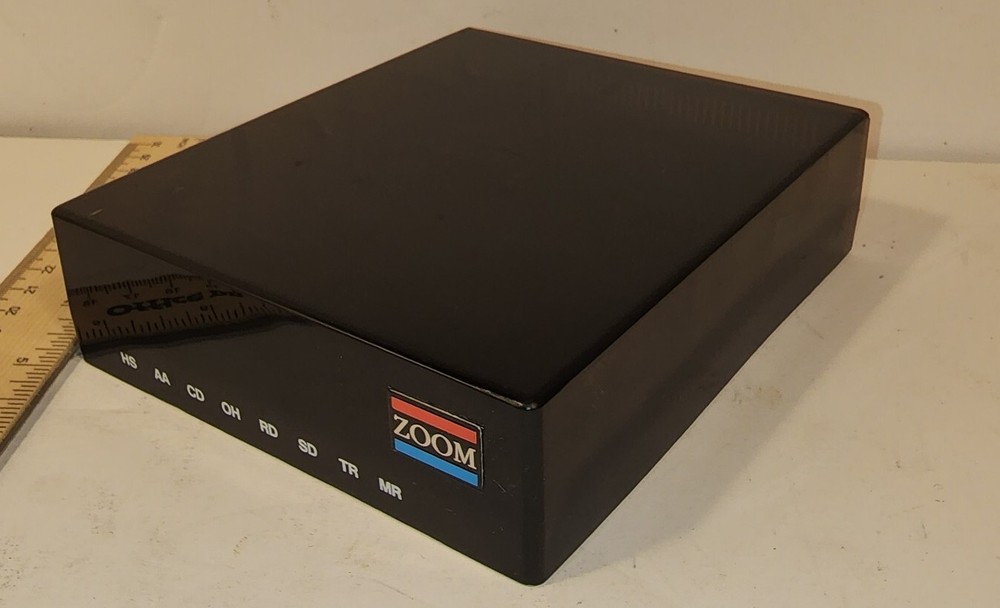 VTG Zoom External Modem - No Power Adapter or cords. UNTESTED