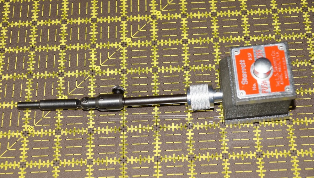 Starrett 657 Magnetic Base Indicator Holder