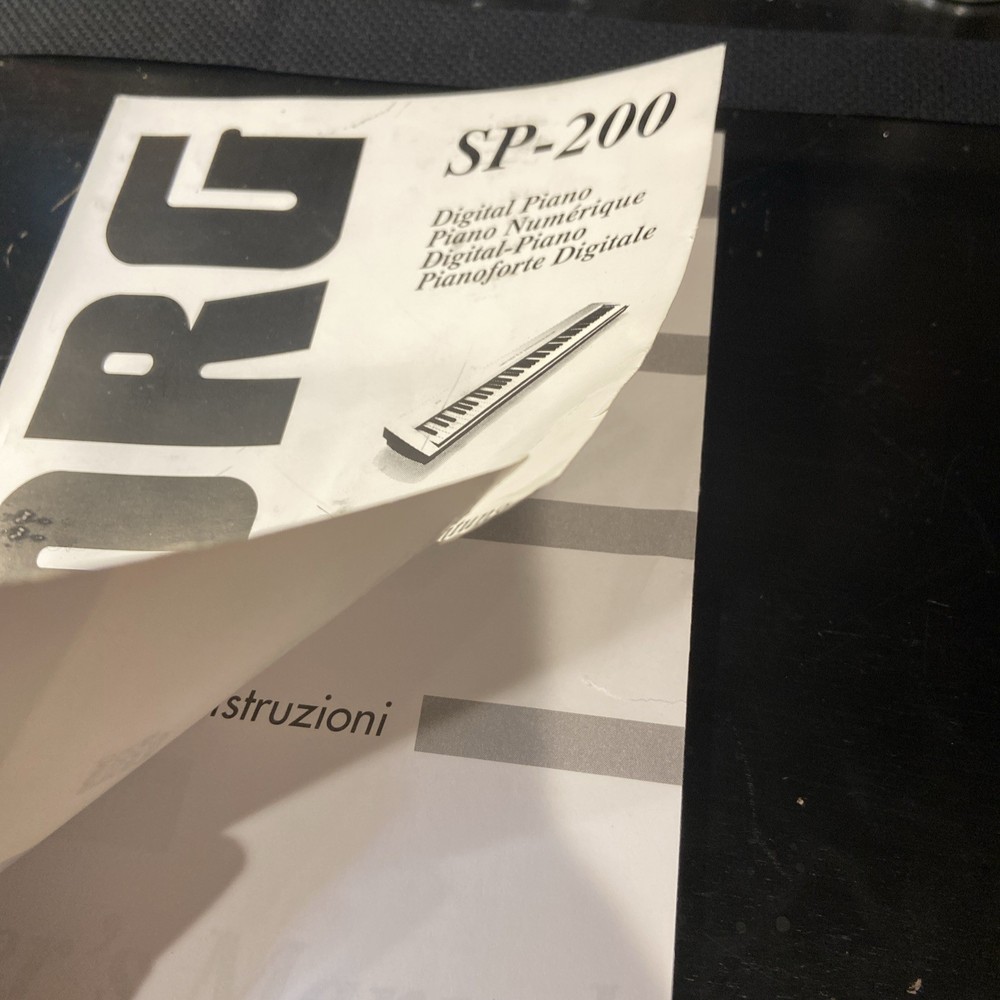 Korg Sp 200 Manual