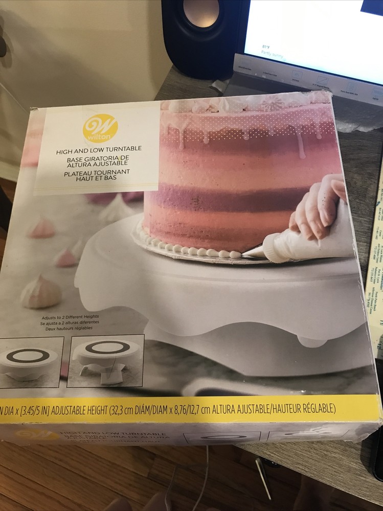 wilton high and low turntable