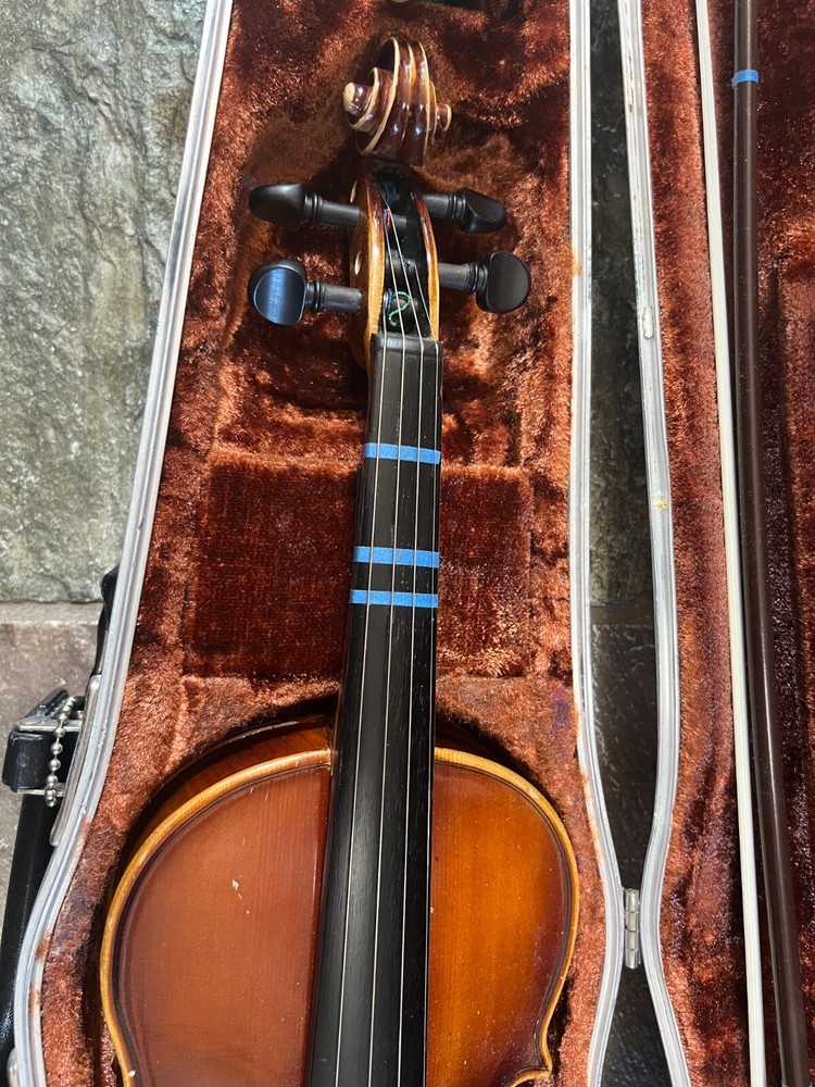 1/2 size Violin with case and bow, Made in West Germany