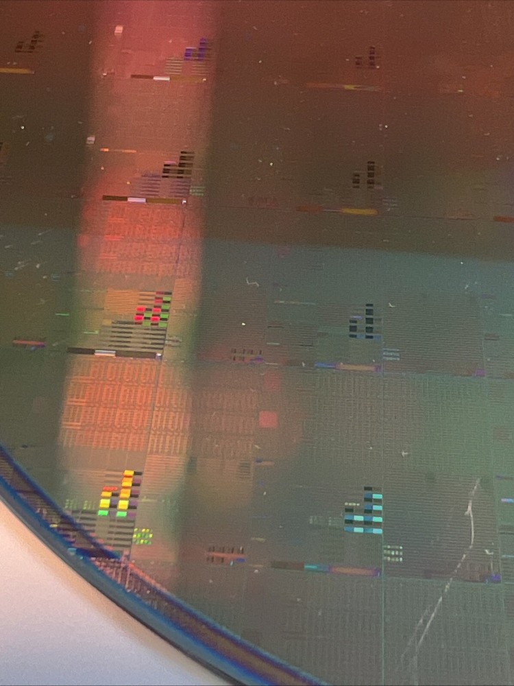8” Patterns Silicon Wafer Thickness 735um Collection Art Wafer Come With AFrame