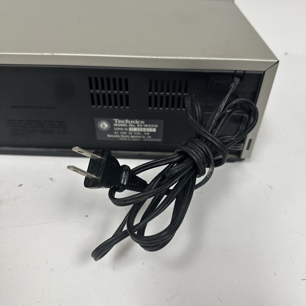 Vintage Quality Technics RS-M231X Single Cassette Deck Dolby