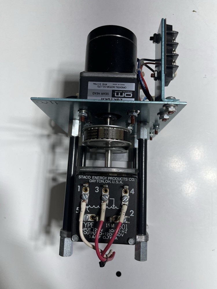 Staco industrial variable motorized transformer model 15M 501