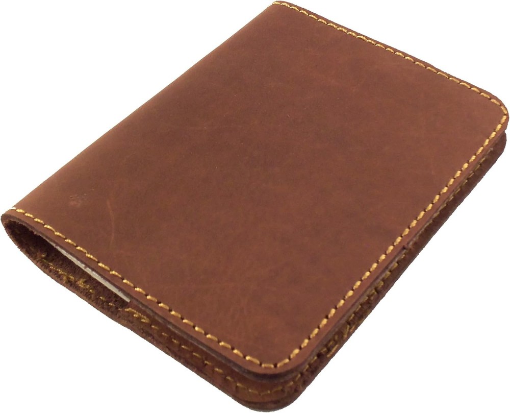 Rustic Rid Leather Refillable Leather Poet Notebook - Mini posit