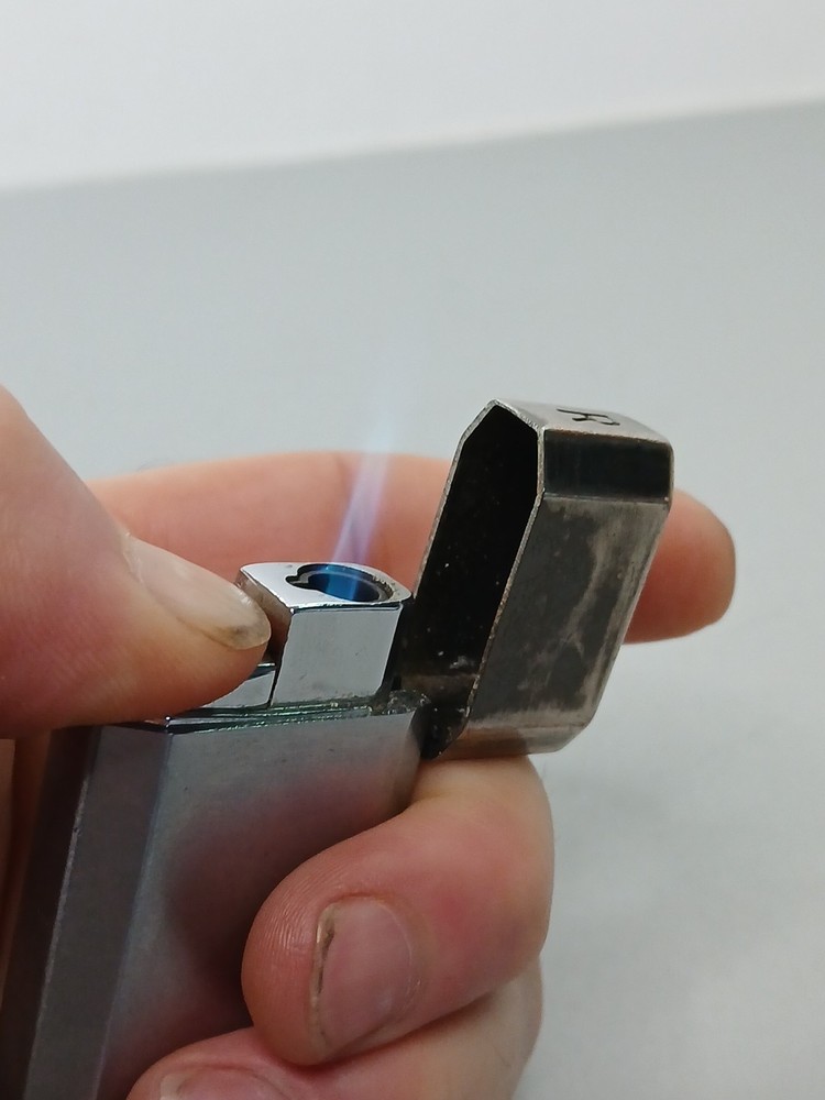 (2) Ronson Jet Lite Butane Refillable Lighters - Working