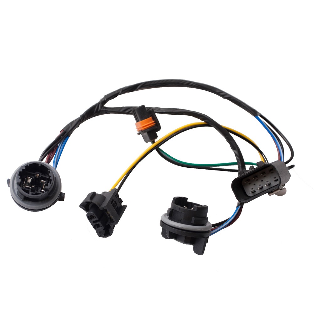 For 08-14 Chevrolet Silverado Front Left / Right Headlight Socket Wiring Harness
