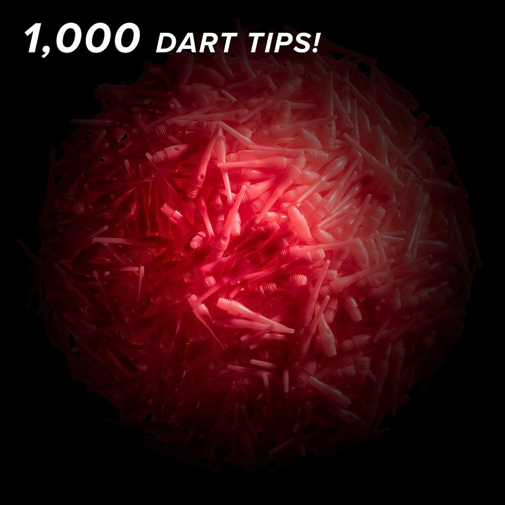 Viper Dart Accessory: Tufflex III 2BA Thread Soft Tip Dart Points (1000 Packs)