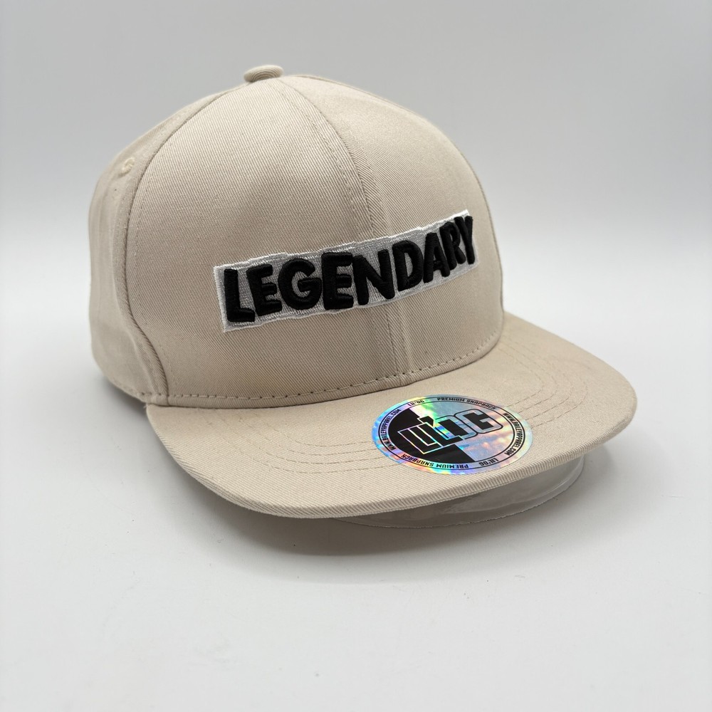LIL'OG 'Legendary' Cream Colored Snapback Cap