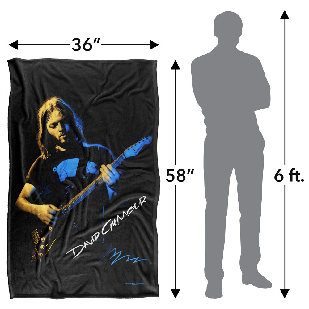 David Gilmour David Gilmour Tonal Silky Touch Super Soft Throw Blanket