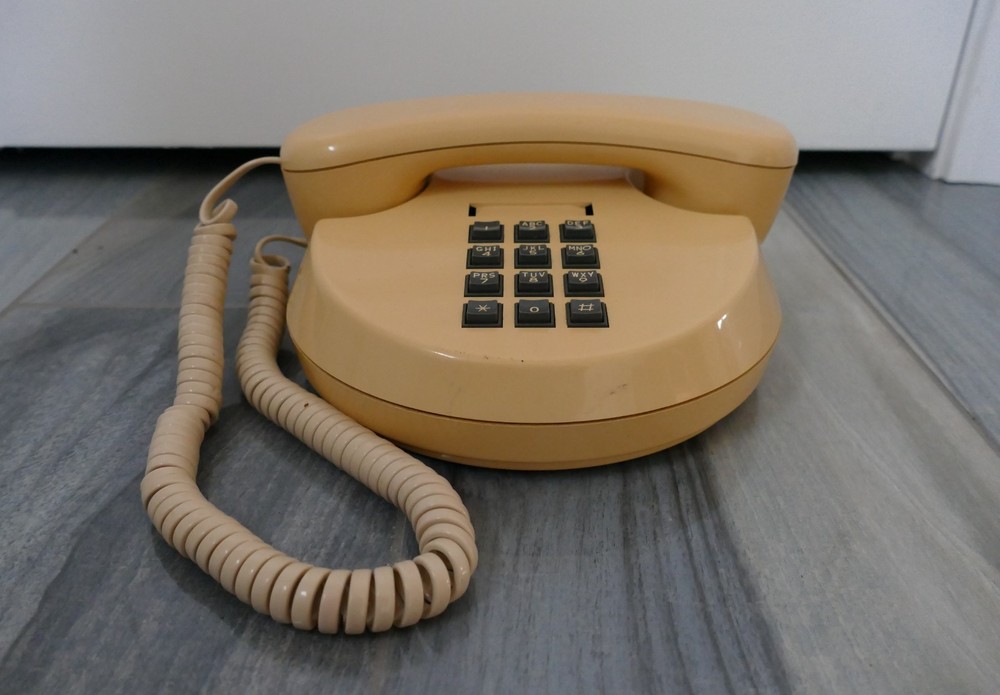 Northern Telecom Round Telephone In Tested & Working Condition