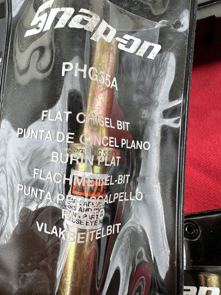 Snap-on Air Hammer PH3050 Set with Bits NOS