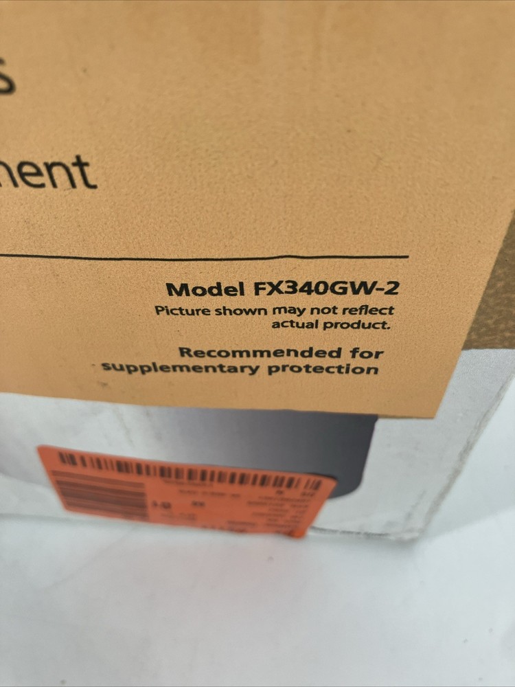 Kidde Garage Workshop Single Use Fire Extinguisher, White FX340GW-2