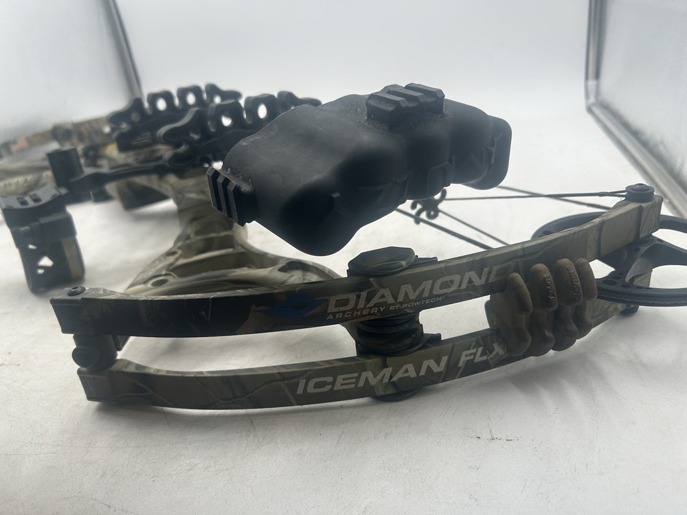 👍EXCELLENT CONDITION Diamond Iceman Flex Bow Bowtech Compound Bow