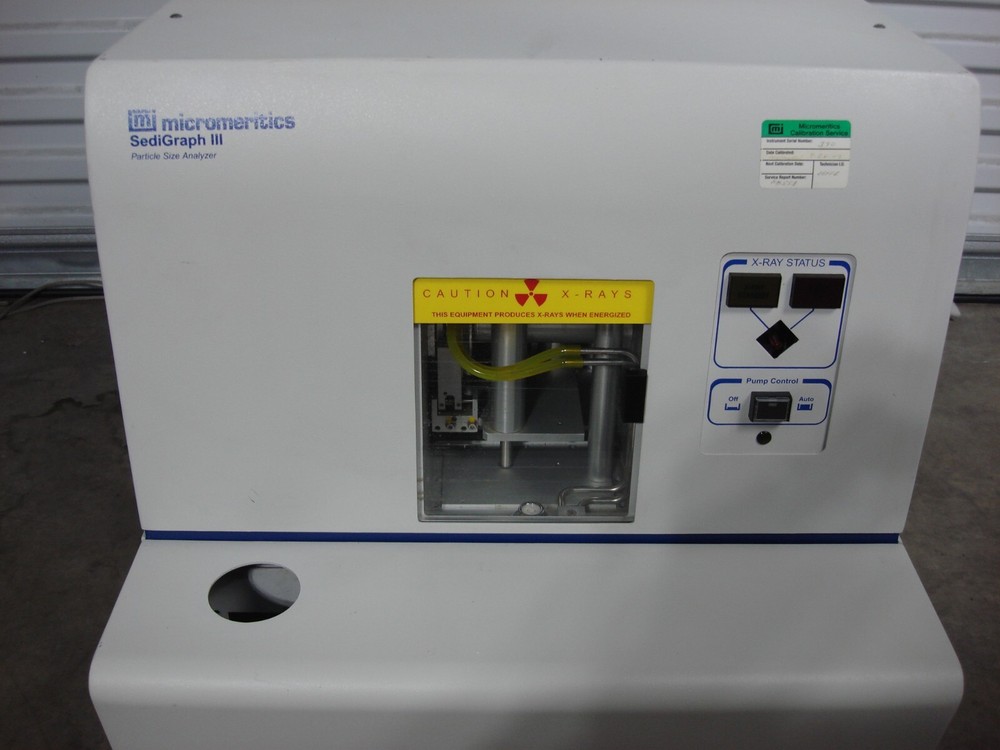Micromeritics SediGraph III Particle Size Analyzer